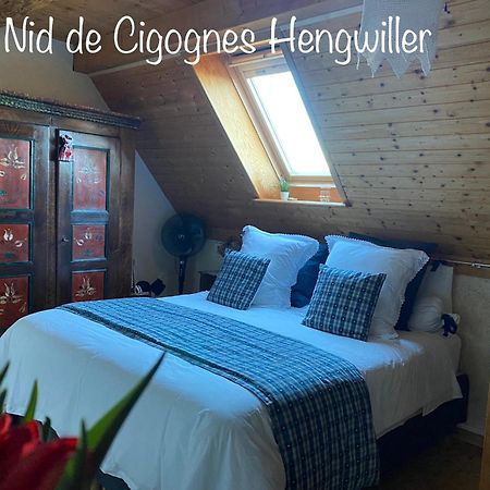 Le Nid De Cigognes Hotel Hengwiller Exterior foto