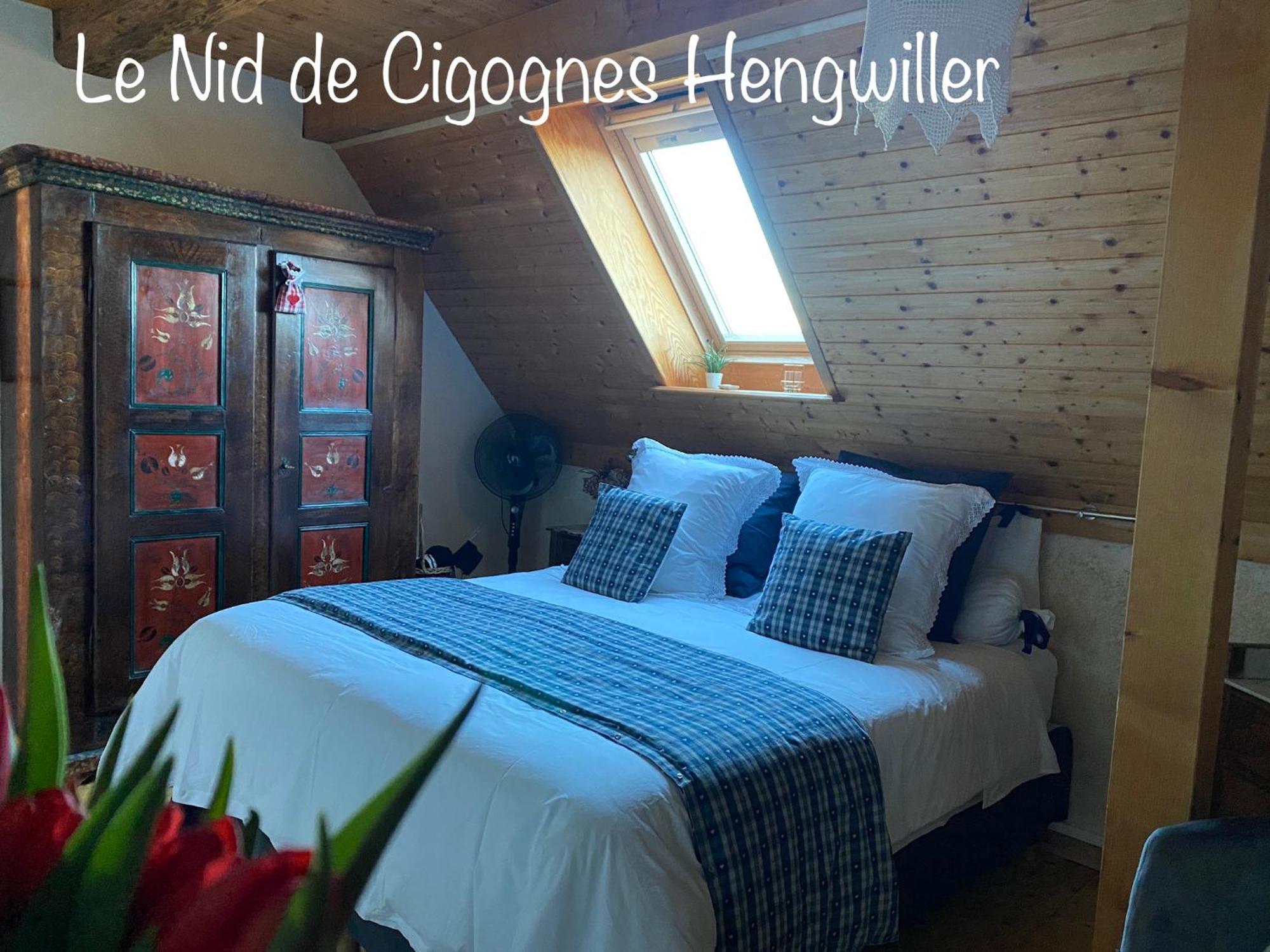 Le Nid De Cigognes Hotel Hengwiller Exterior foto